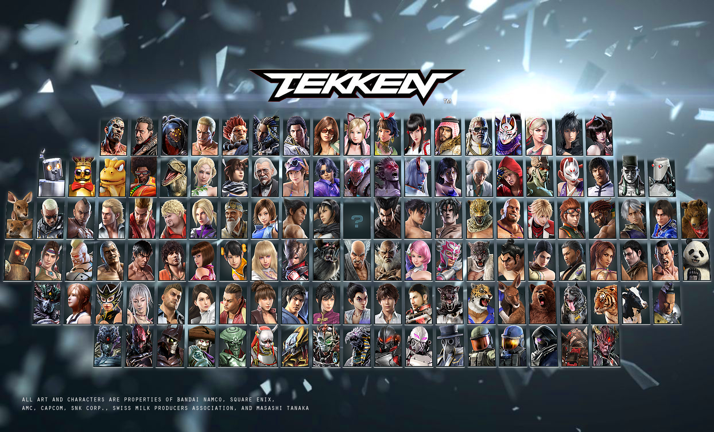 Tekken 8 Character Select (Guests DLC) by KDgamer015 on DeviantArt