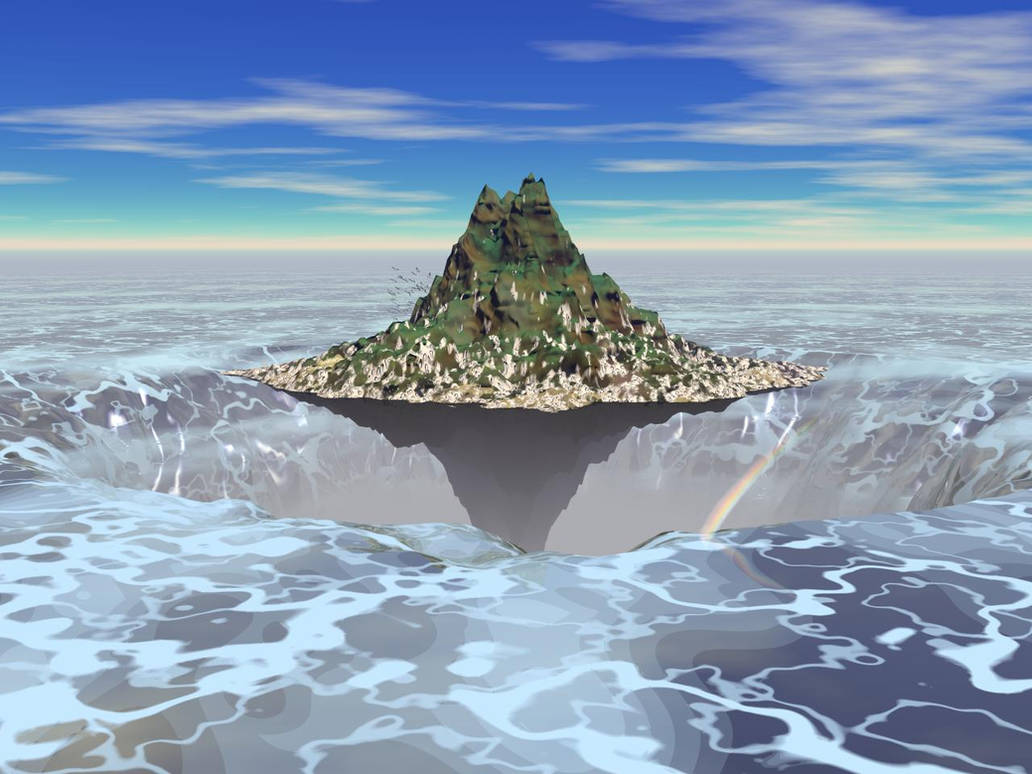 Shoreless Island by petelea
