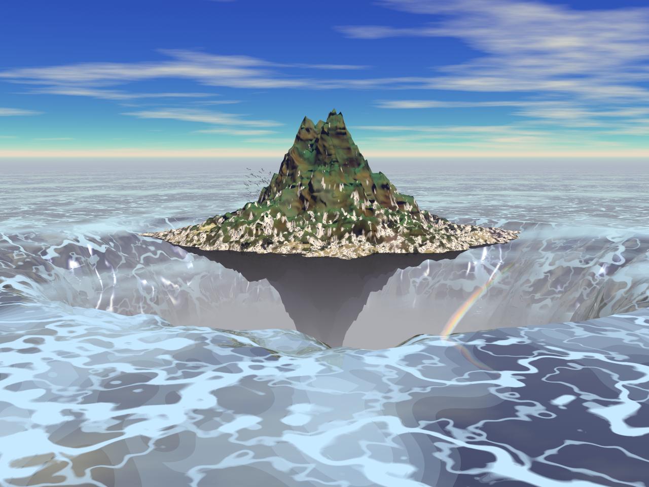 Shoreless Island by petelea