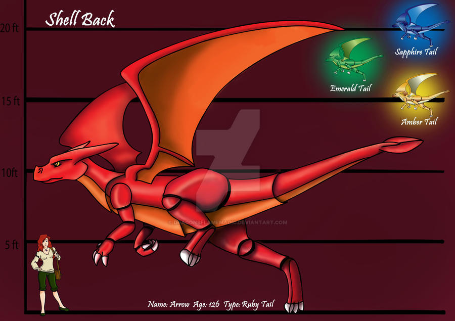 Shell Back Dragons by DragonsFlameMagic on DeviantArt
