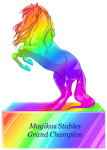 Magikos Stables Grand Champion Trophy by DragonsFlameMagic