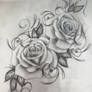 roses tattoo design