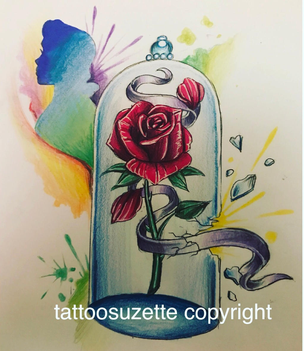 Beauty And The Beast Tattoo Design By Tattoosuzette On Deviantart Beauty And The Beast Tattoo Design By Tattoosuzette On Deviantart