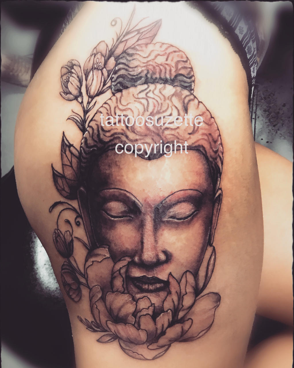 buddha tattoo by tattoosuzette on DeviantArt