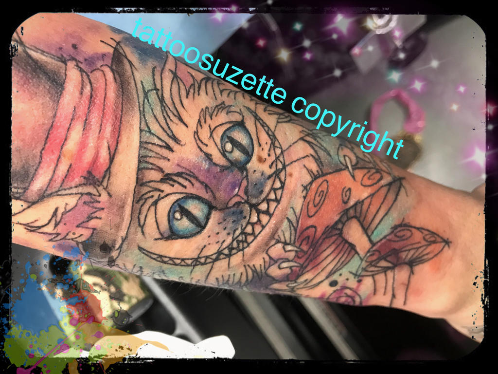 tatouage alice au pays des merveilles by tattoosuzette on DeviantArt