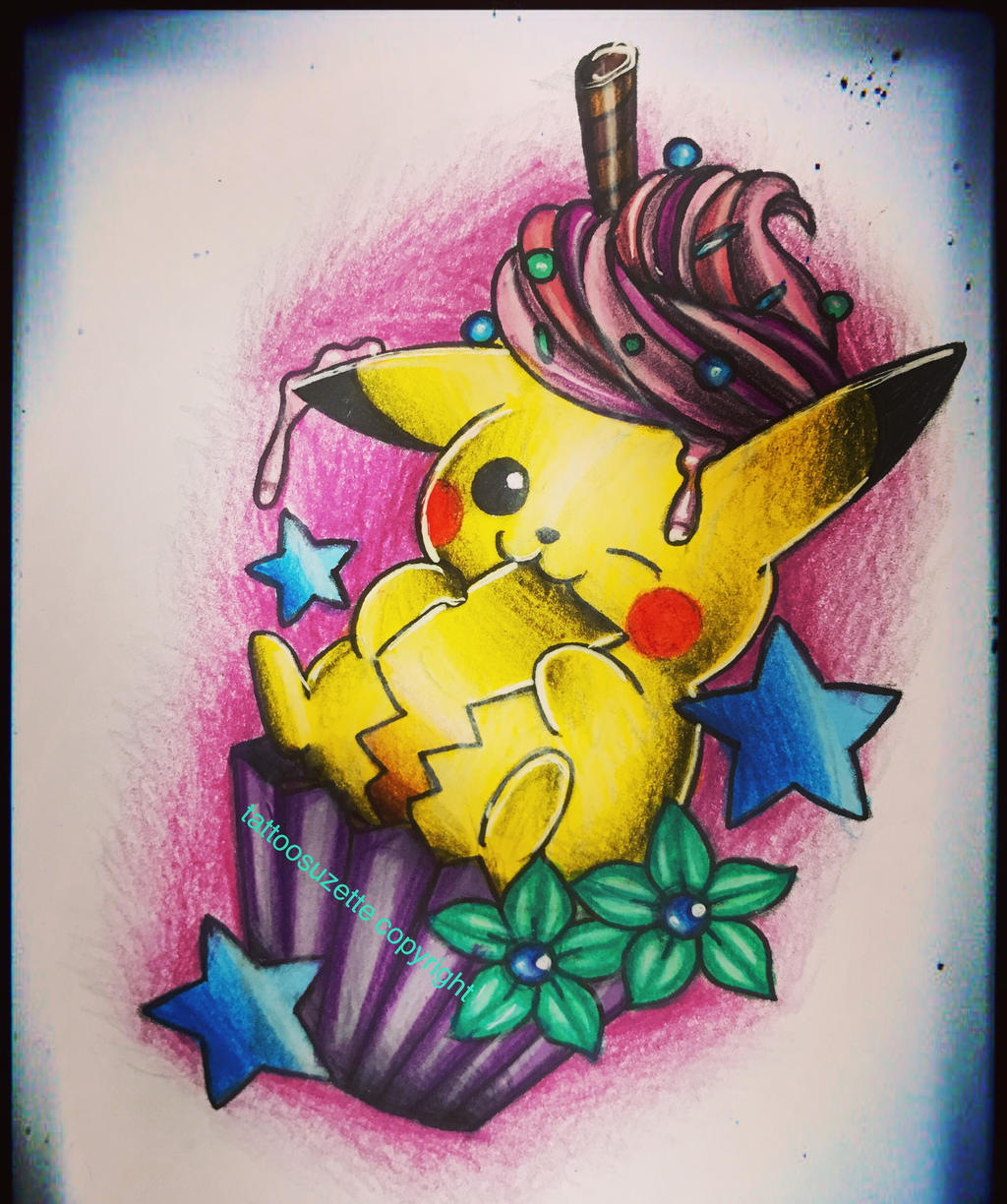 Tatouage pikachu by tattoosuzette on DeviantArt