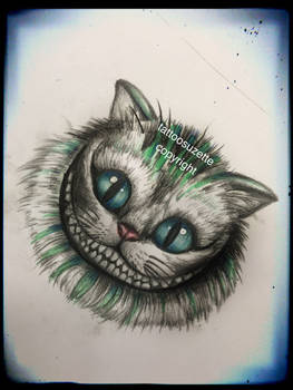 cheshire tattoo design