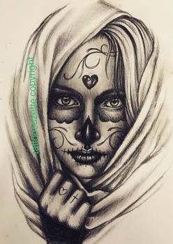 Explore the Best Santamuertetatouage Art | DeviantArt