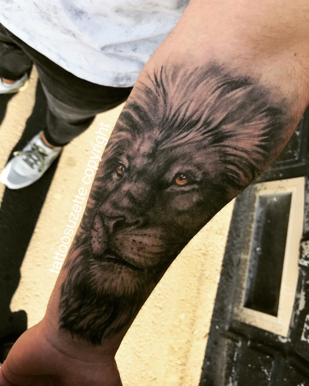 Tatouage Lion Avant Bras By Tattoosuzette On Deviantart Tatouage Lion Avant Bras By Tattoosuzette On Deviantart