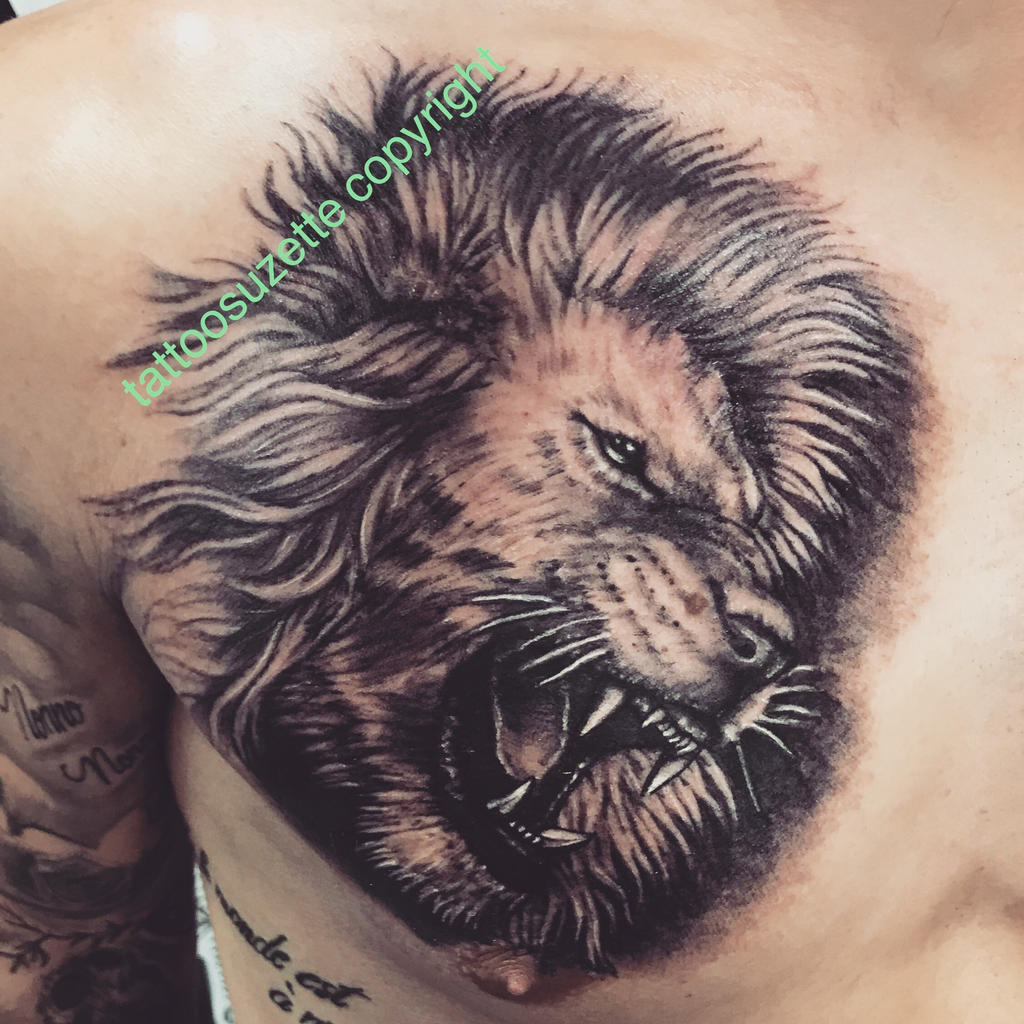 Tatouage Lion Realiste By Tattoosuzette On Deviantart Tatouage Lion Realiste By Tattoosuzette On Deviantart