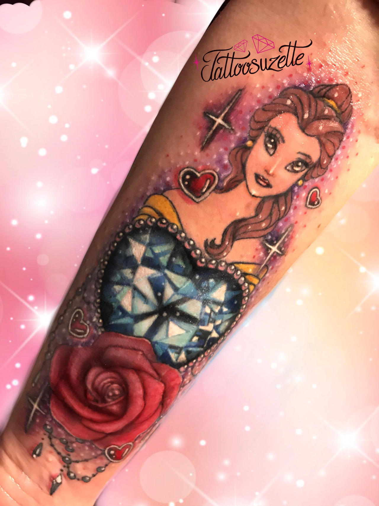 Tatouage belle disney by tattoosuzette on DeviantArt