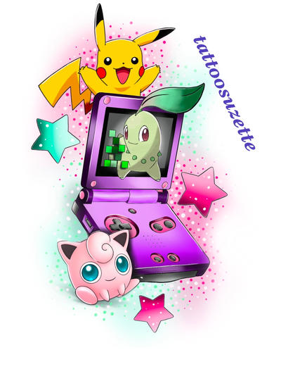 Tatouage Game Boy Pokemon By Tattoosuzette On Deviantart Tatouage Game Boy Pokemon By Tattoosuzette On Deviantart