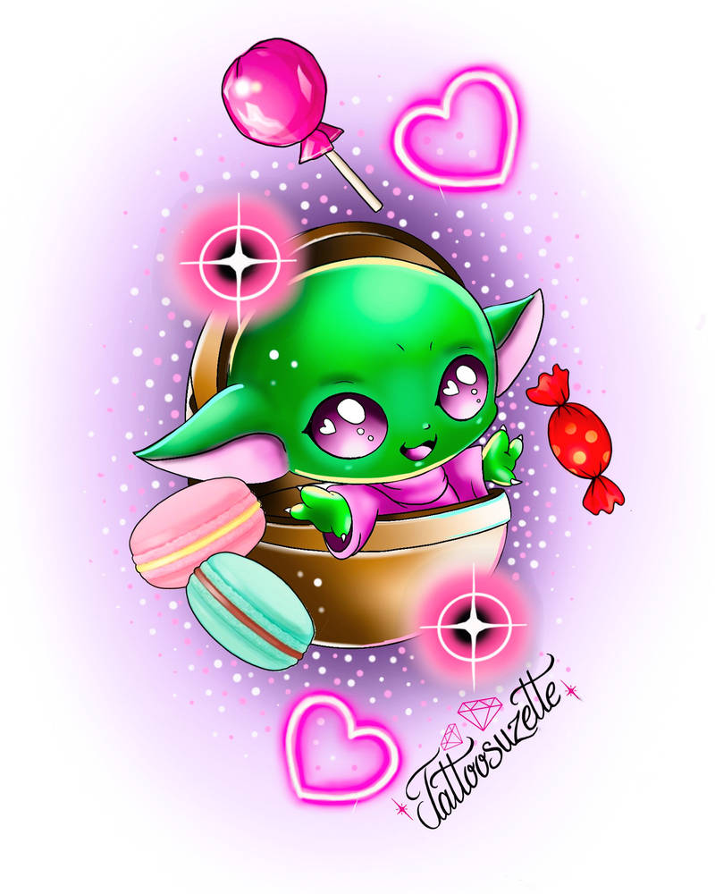 Tatouage Baby Yoda By Tattoosuzette On Deviantart Tatouage Baby Yoda By Tattoosuzette On Deviantart
