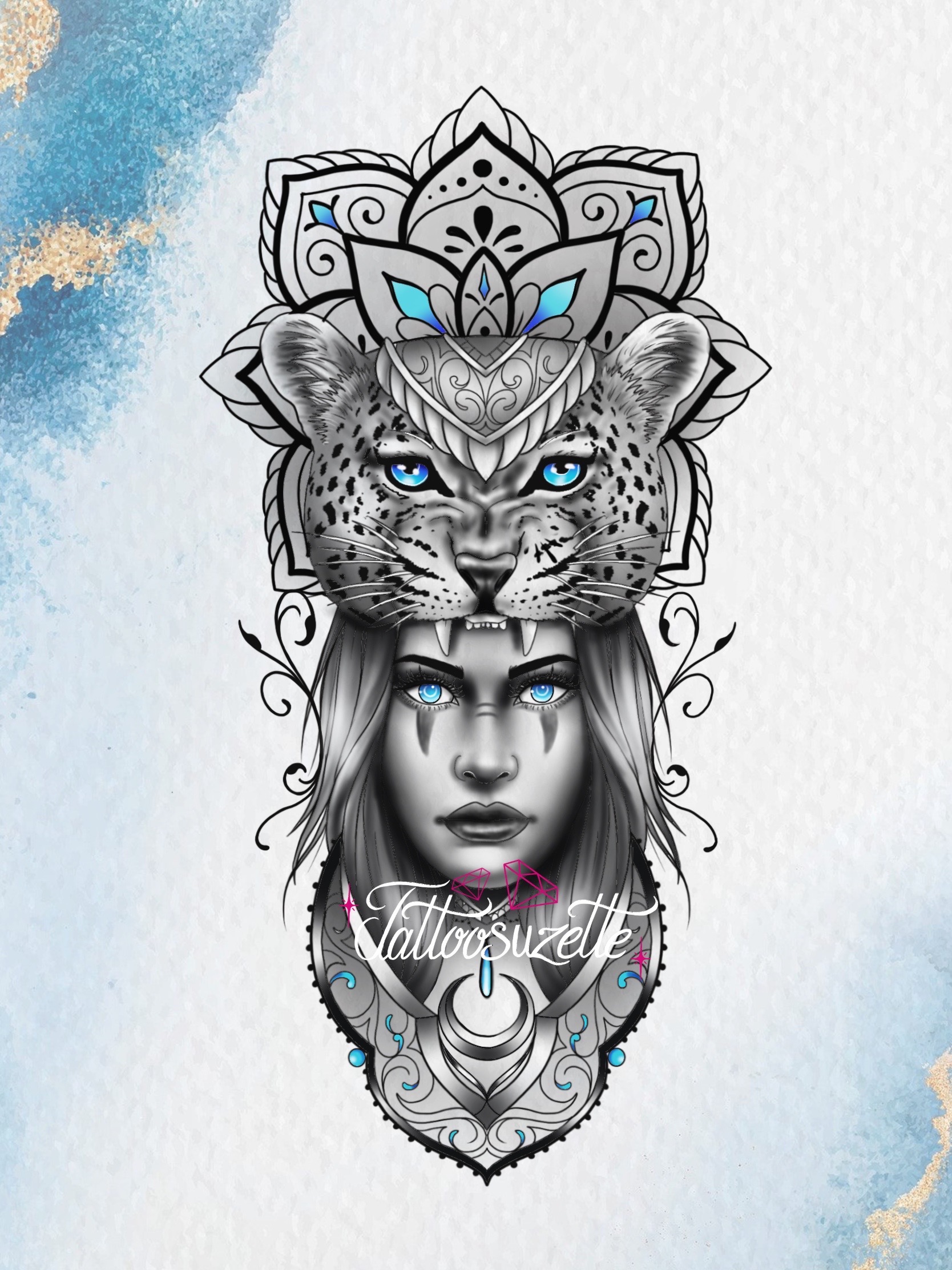 Tatouage Guerriere By Tattoosuzette On Deviantart Tatouage Guerriere By Tattoosuzette On Deviantart