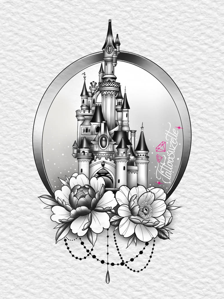 Tatouage Chateau Disney By Tattoosuzette On Deviantart Tatouage Chateau Disney By Tattoosuzette On Deviantart