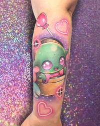 Tatouage Baby Yoda By Tattoosuzette On Deviantart Tatouage Baby Yoda By Tattoosuzette On Deviantart
