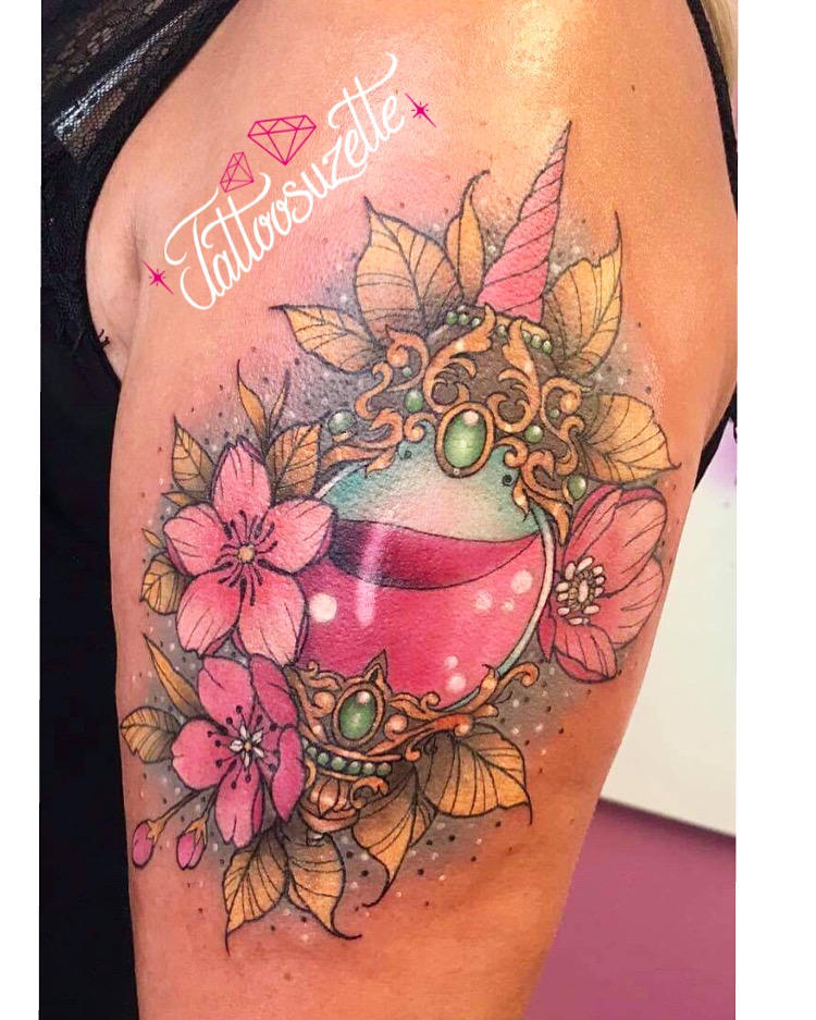 Harry potter potion tattoo by tattoosuzette on DeviantArt