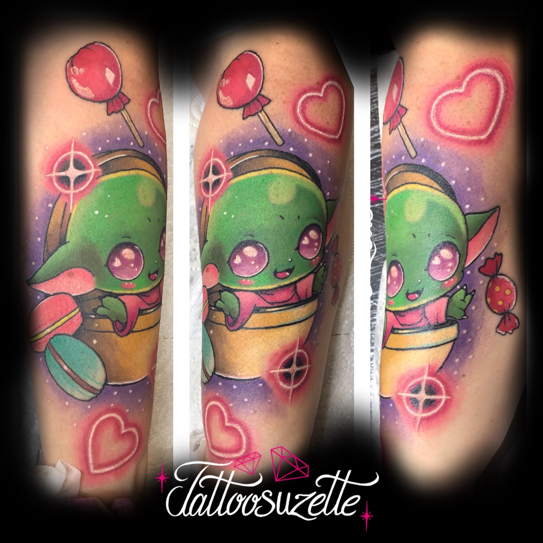 Tatouage Baby Yoda By Tattoosuzette On Deviantart Tatouage Baby Yoda By Tattoosuzette On Deviantart