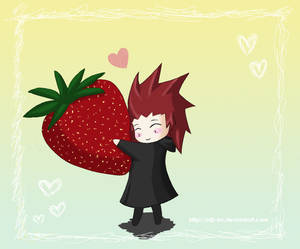 Axel likes Strawberrys