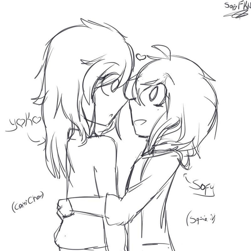 Yoko x Sofy ~ Boceto uwu 