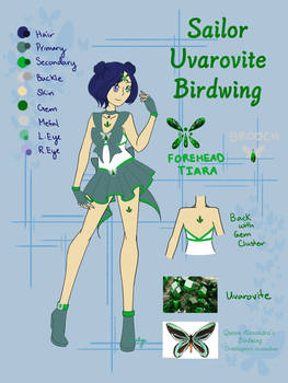[CA] Sailor Uvarovite Birdwing