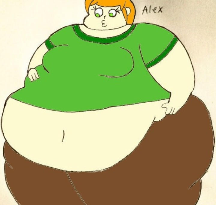 Alex's reaction to her being fat (Request) by RobMaul02 on DeviantArt