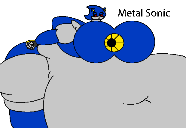 big and metal sonic by AmyRose2031 on DeviantArt