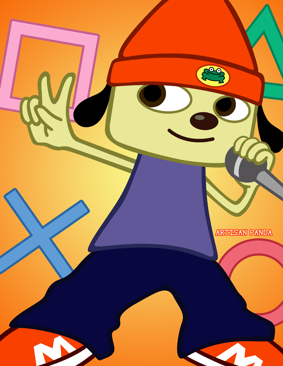 PaRappa the Rapper by artisanpanda on DeviantArt