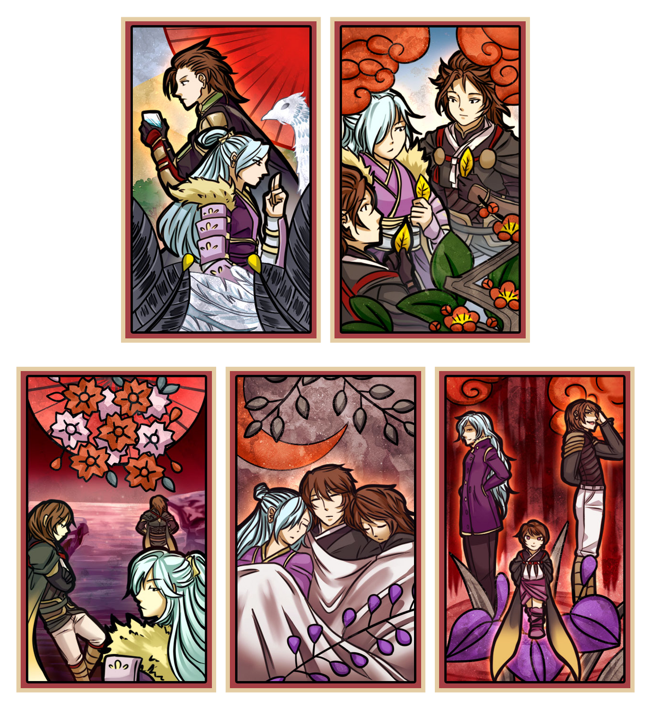 Making Hanafuda Hanafuda Project by BirbAnkie on DeviantArt