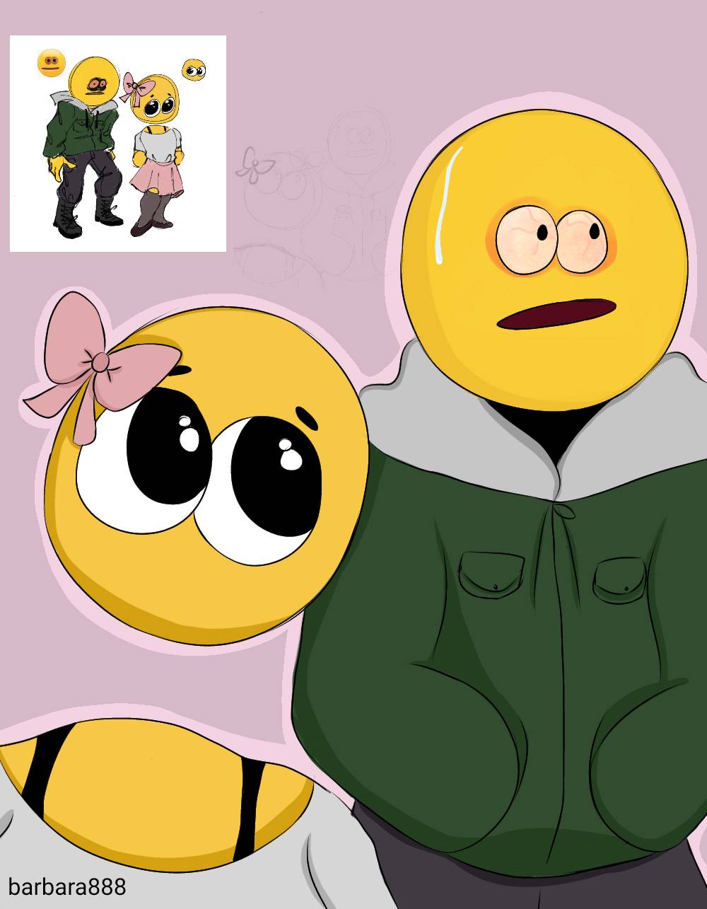 Cursed Emoji Couple~ by MusicalArtNinja on DeviantArt