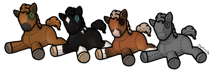 P2U Plushie Horse/ Foal Base