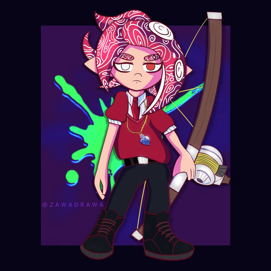 Octoling OC (Commission for Tihitza) by ZawaDrawa on DeviantArt