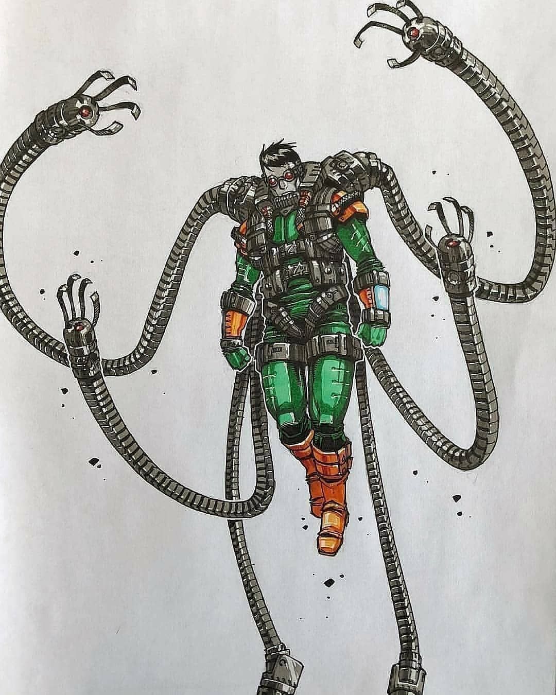 Dr Octopus (Custom) by brandonallen1213 on DeviantArt