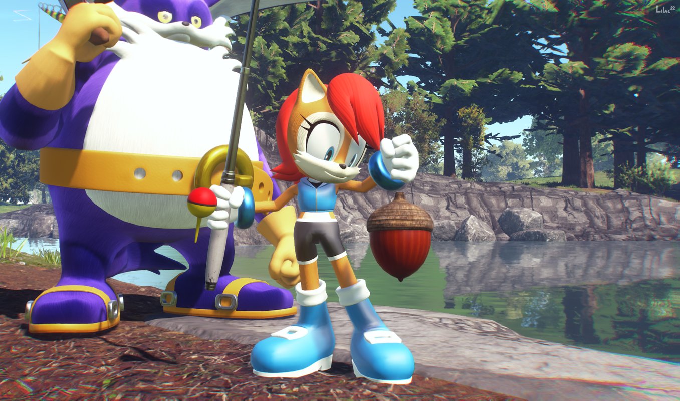 Sonic Frontiers Sally Acorn Mod? by brandonallen1213 on DeviantArt