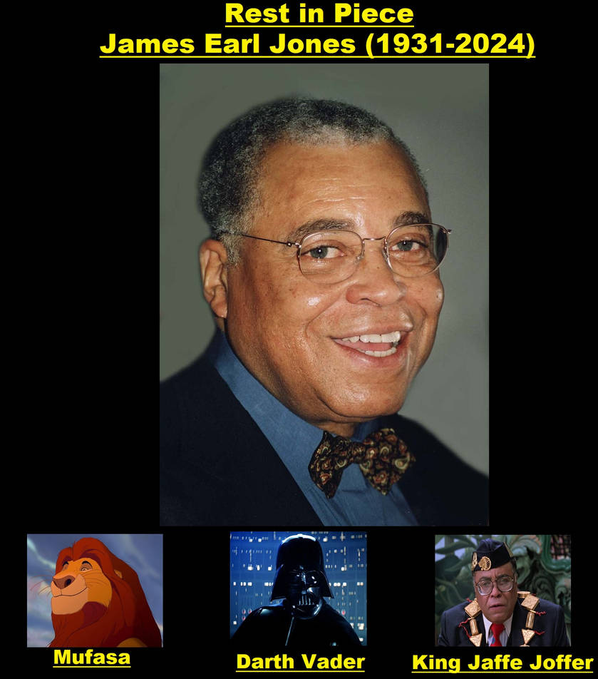 James Jones Rip RIP James Earl Jones (1931-2024) by brandonallen1213 on DeviantArt
