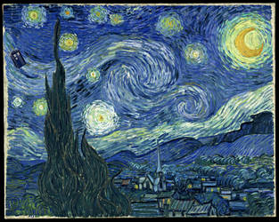 Starry Night and the tardis