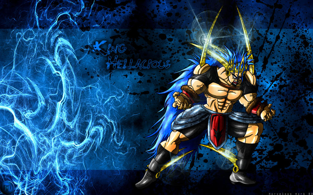 Mega King Hellacious Wallpaper by MarvelousMark on DeviantArt