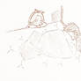 Sasusaku-Why u slp on my bed?