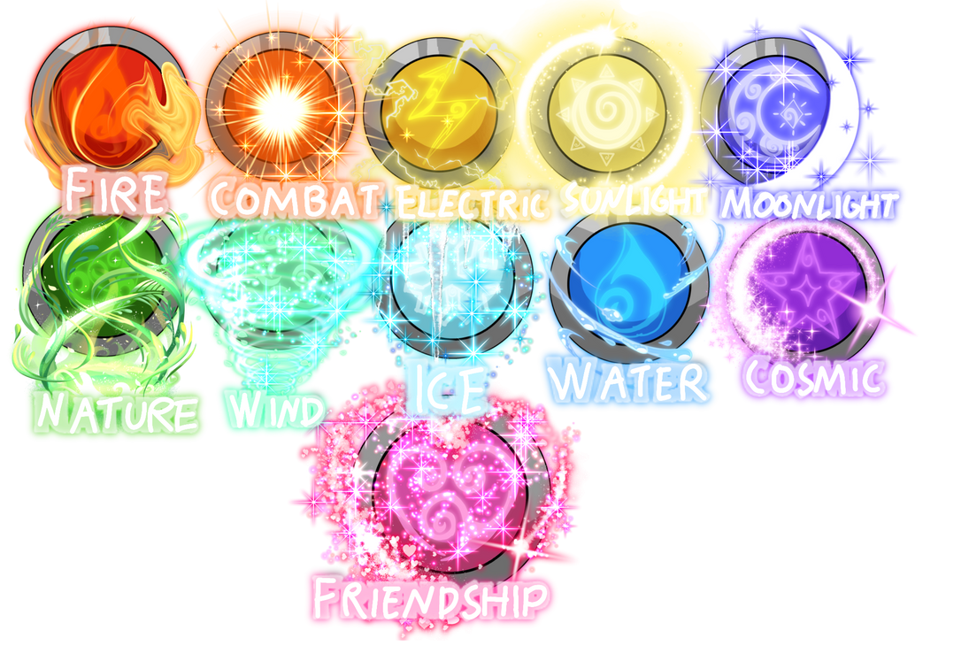 Rainbow Elements by NezukoRempaDeviart07 on DeviantArt