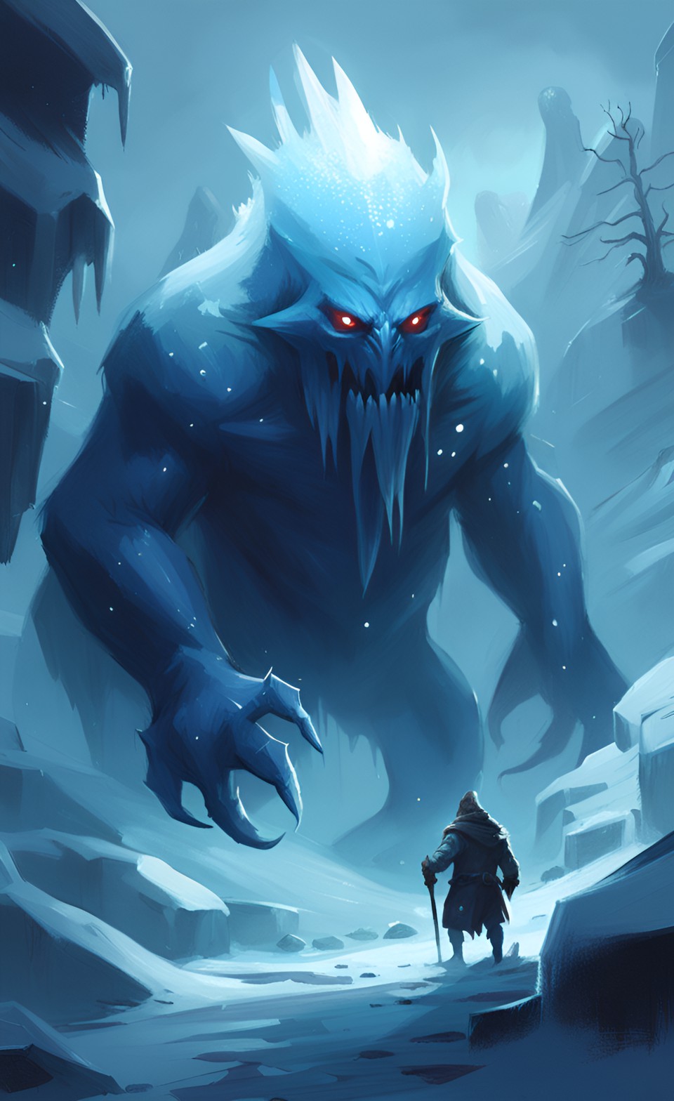 Monster Icecle Ice Monster by NezukoRempaDeviart07 on DeviantArt