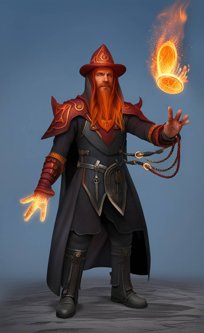 Fire Wizard by NezukoRempaDeviart07 on DeviantArt