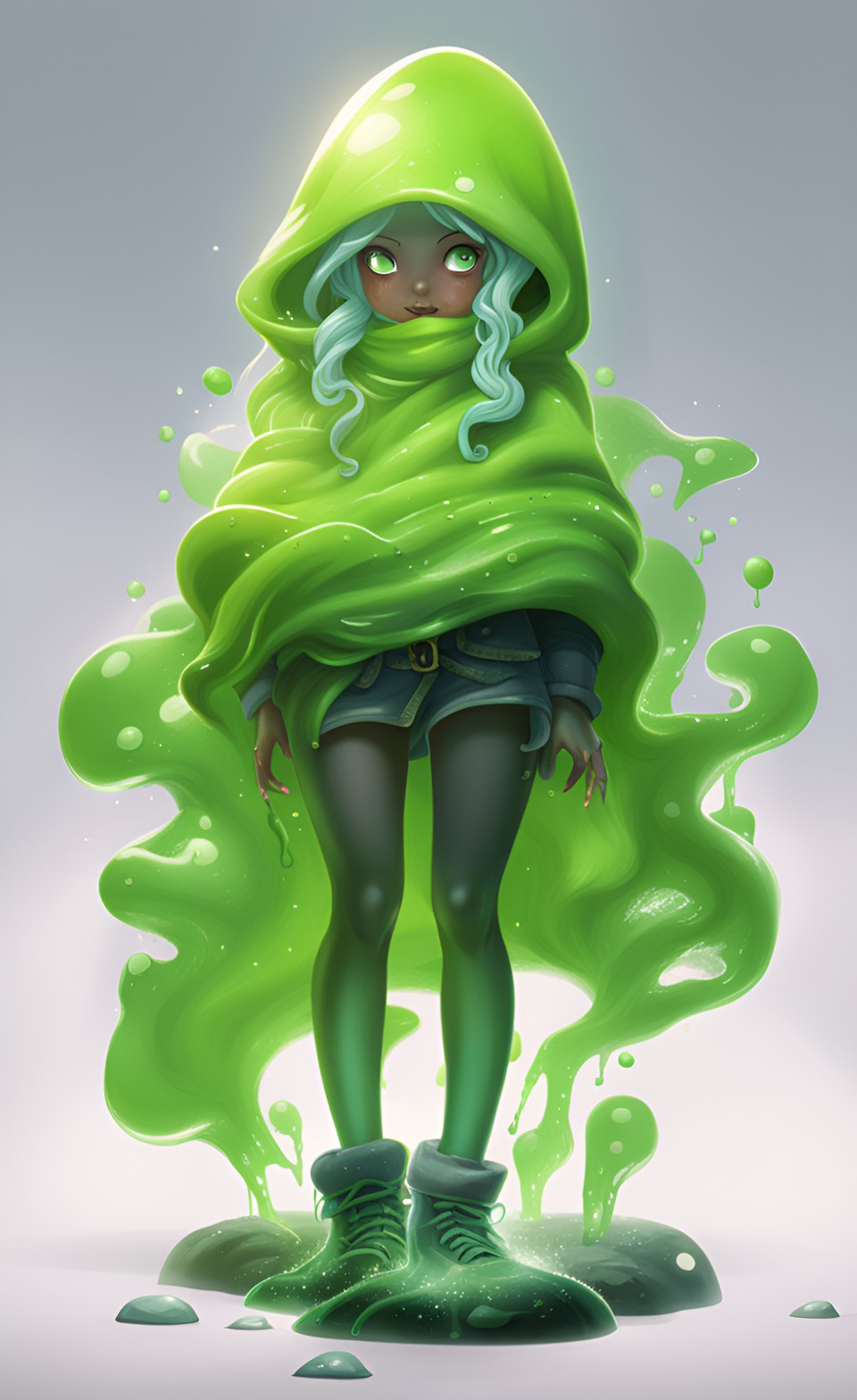 Slime Girl by NezukoRempaDeviart07 on DeviantArt
