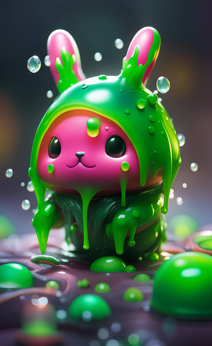 Slime Bunny by NezukoRempaDeviart07 on DeviantArt