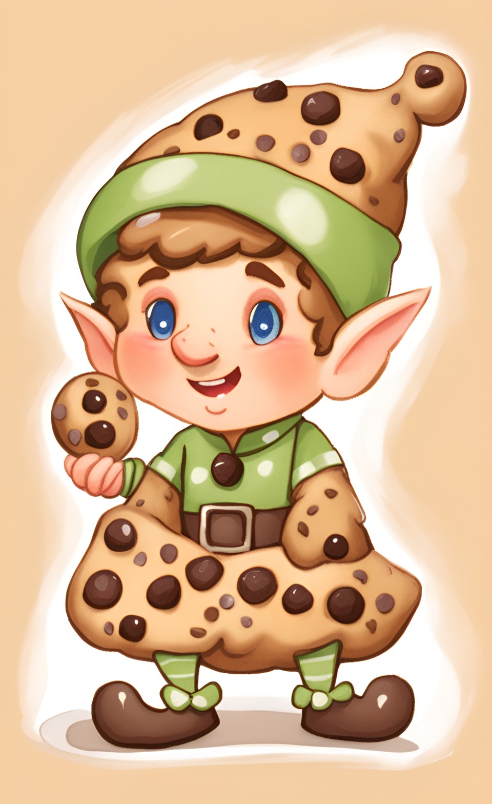 Cookie Elf by NezukoRempaDeviart07 on DeviantArt