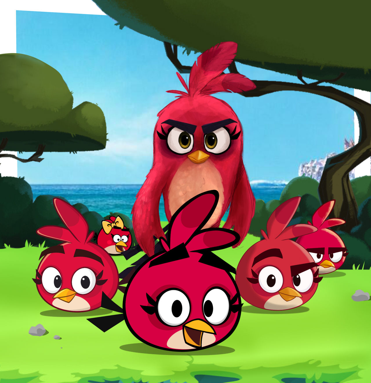 What I just saw rovio did something with Ruby? by NezukoRempaDeviart07 ...