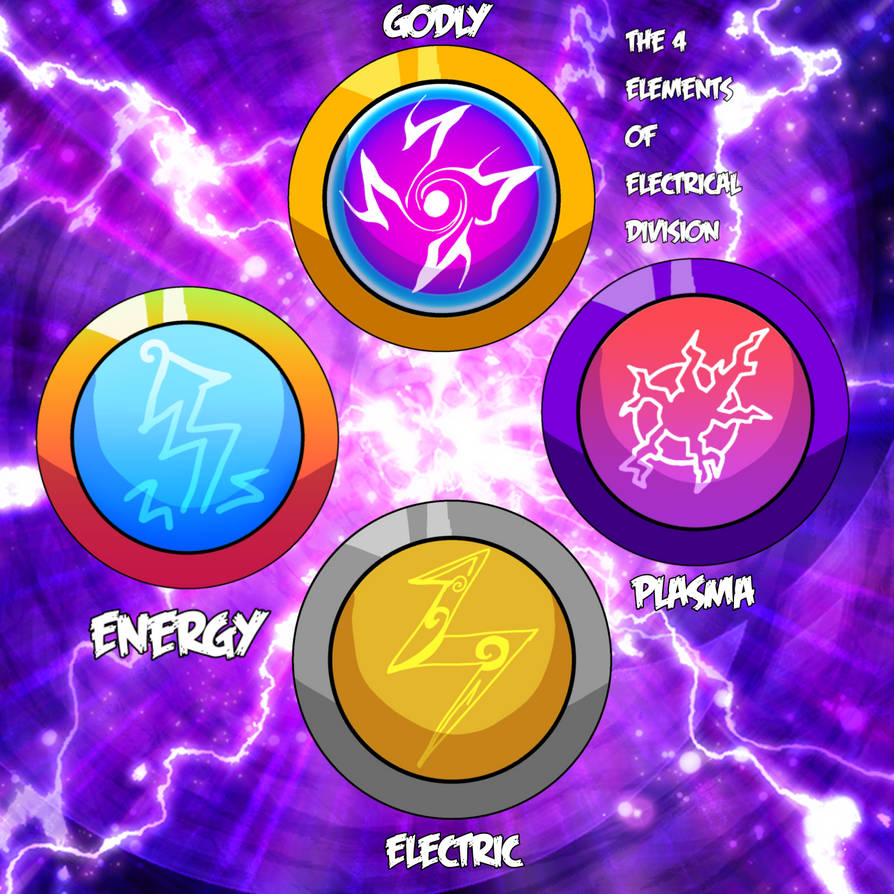The 4 Elements of the Electrical Division by NezukoRempaDeviart07 on ...