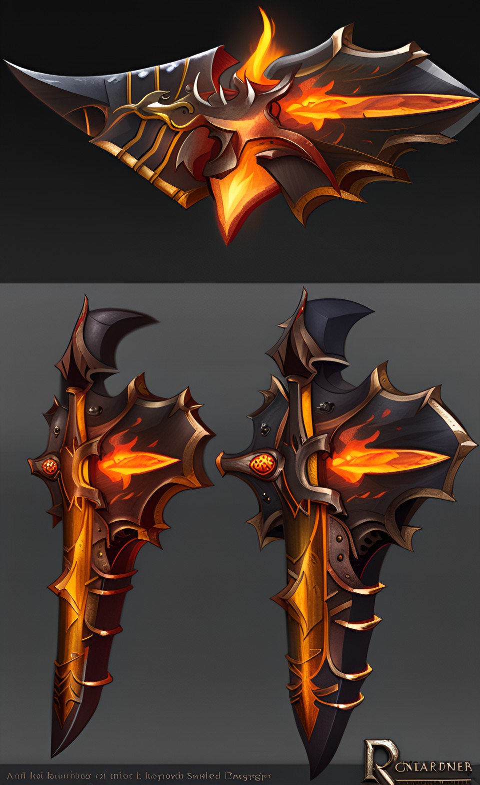 Fire Dagger by NezukoRempaDeviart07 on DeviantArt