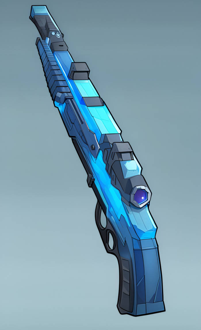 Magical Ice Rifle Ice Shotgun by NezukoRempaDeviart07 on DeviantArt