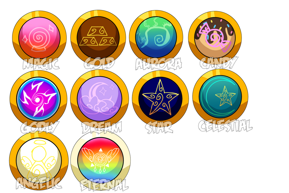 Pure Rank Elements by NezukoRempaDeviart07 on DeviantArt