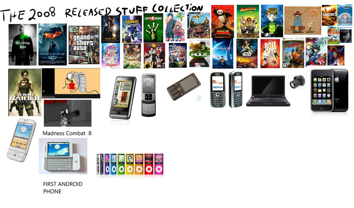 The 2008 Released Stuff Collection by NezukoRempaDeviart07 on DeviantArt